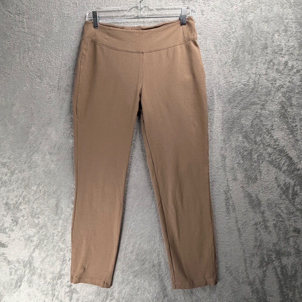 Women with Control Pants Small Petite Brown Tummy Control Stretch Crop 2 Pairs - Picture 2 of 16